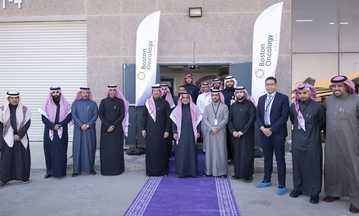 Distinguished guests at Sudair Manufacturing Facility