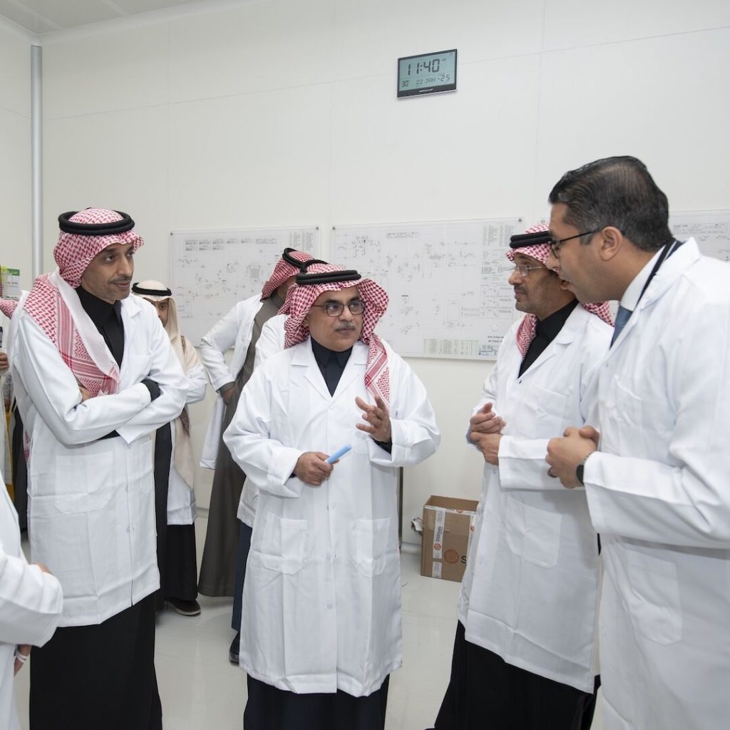 Distinguished guests at Sudair Manufacturing Facility