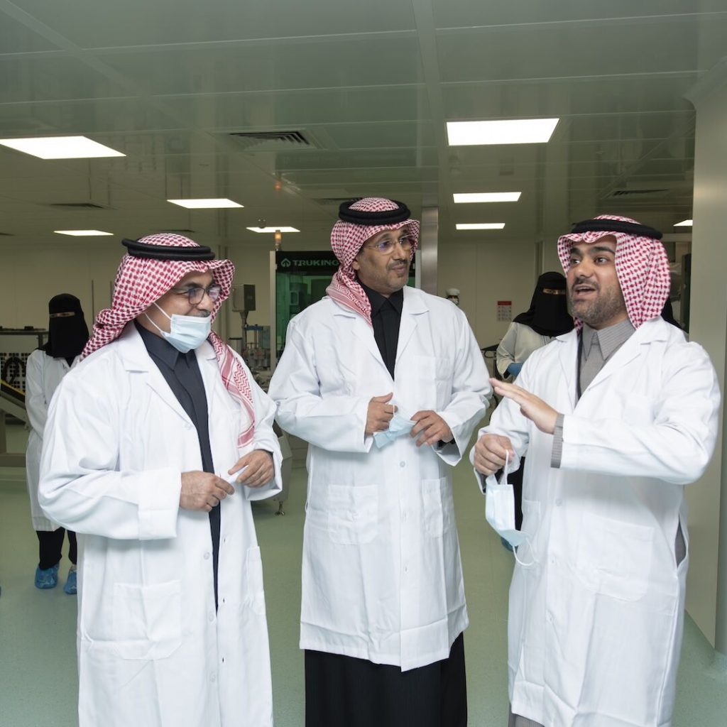 Distinguished guests at Sudair Manufacturing Facility