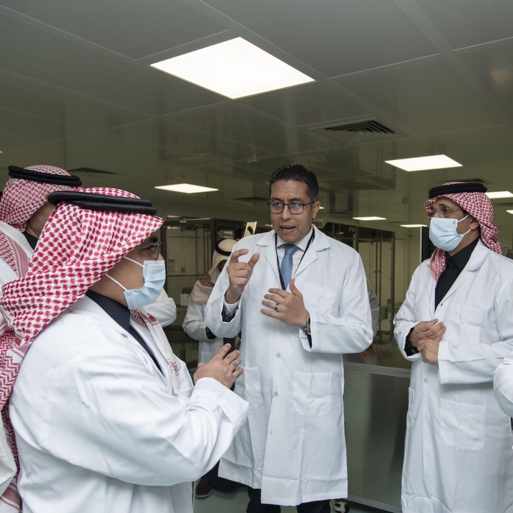 Distinguished guests at Sudair Manufacturing Facility