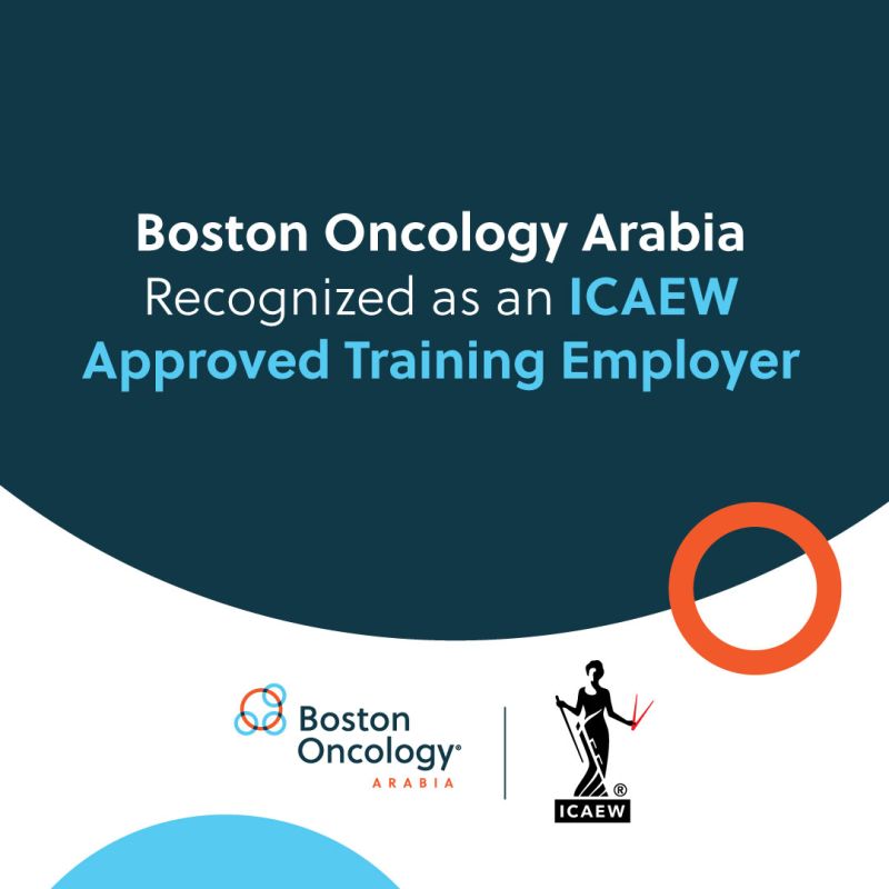 Boston Oncology Arabia Achieves ICAEW Approved Training Employer Status